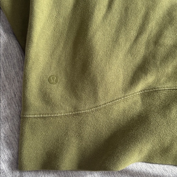 Lululemon Loungeful Hoodie – Size 2 – Olive Green - Picture 5 of 6